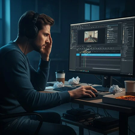 Manual Edits to Add B-roll to Video