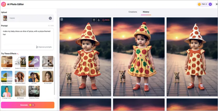 Download Your Baby Photo as a Fashion Model