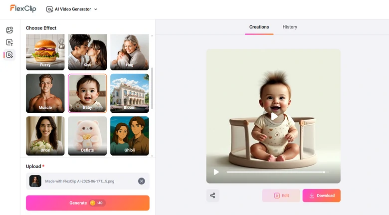 Get Baby Video Output