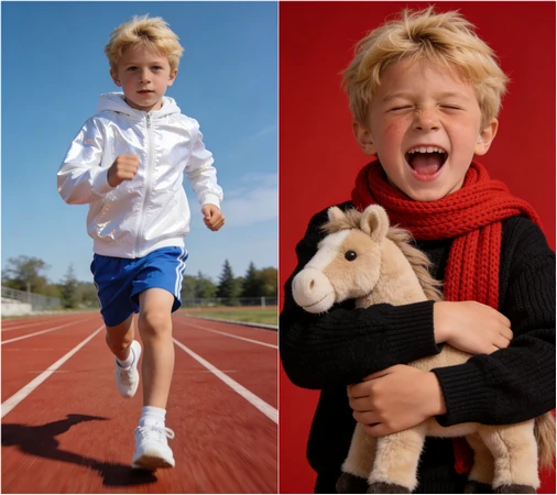 Playful & Happy Kids of New Year