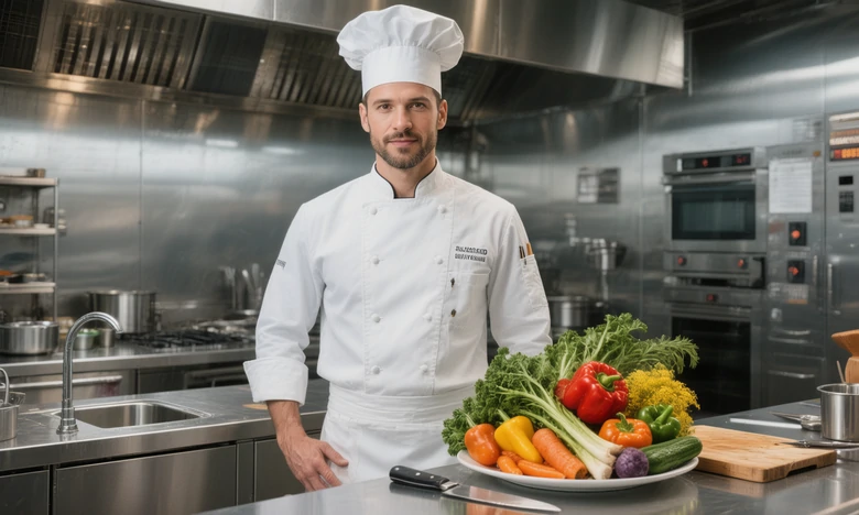 AI Cook Photo Generated with FlexClip