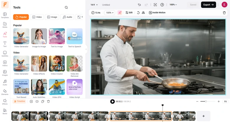 Combine Multiple Cooking Video Clips