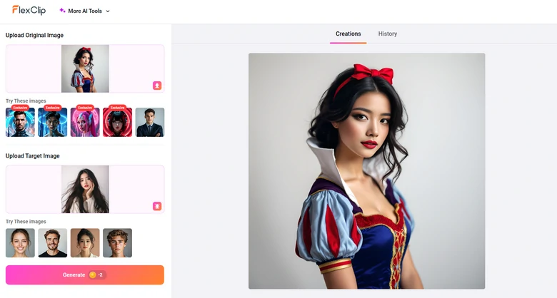 Generate AI Cosplay Photo