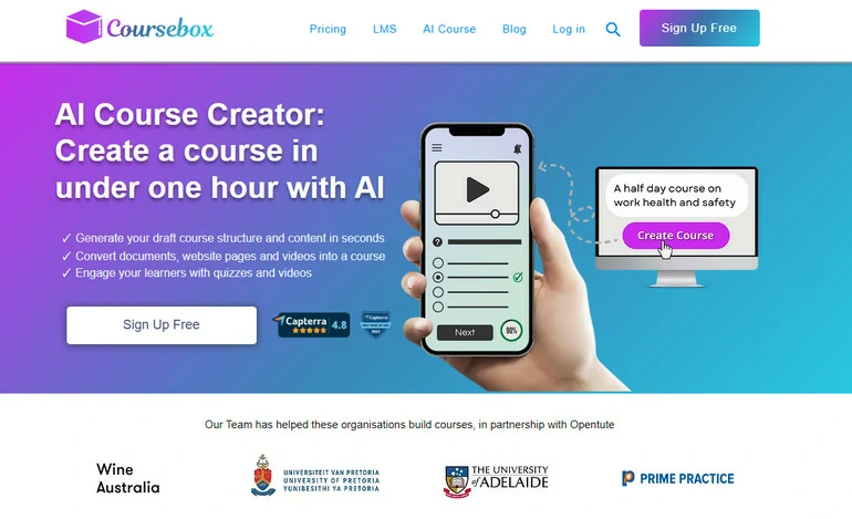 Coursebox AI Course Maker