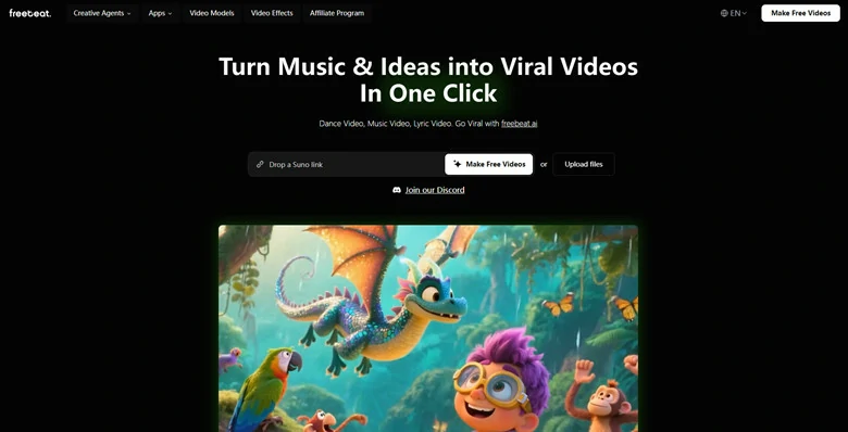AI Dance Video Generator - Freebeat.ai