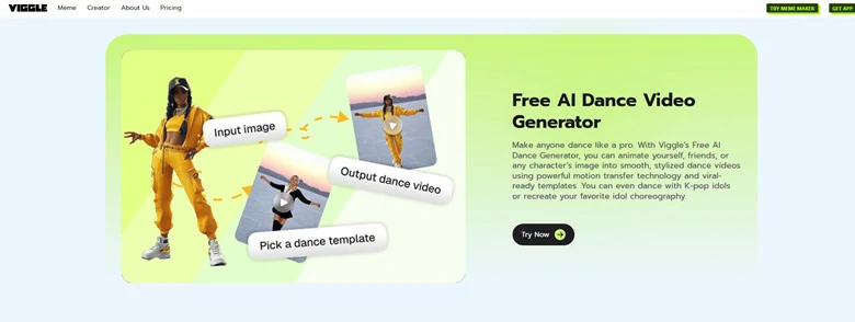 AI Dance Video Generator - Viggles