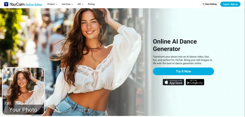 AI Dance Video Generator - YouCam