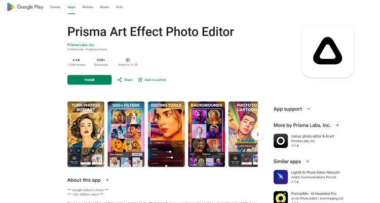 Add Your AI Filter Photo - Prisma Art Effect Photo Editor