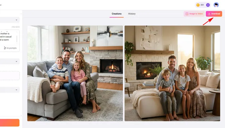 Download AI Family Photo - FlexClip