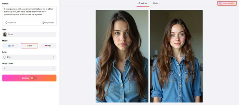 Download Your Satisfied Model Picture to Local