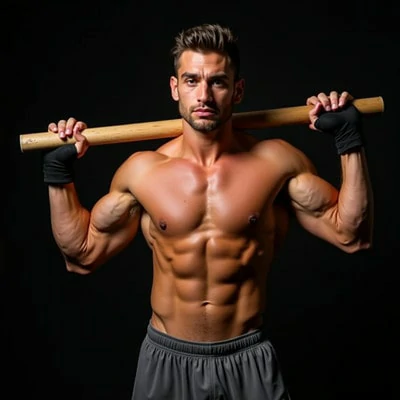 Sports Man Fashion Model Generated by FlexClip