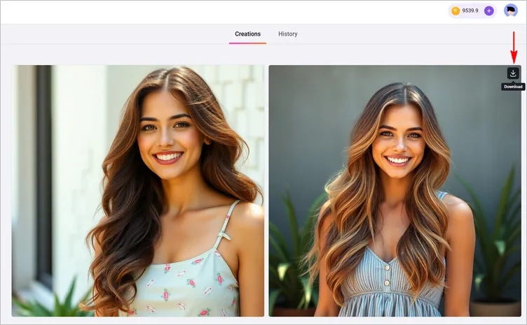 Preview and Download Your AI Girlfriend Image