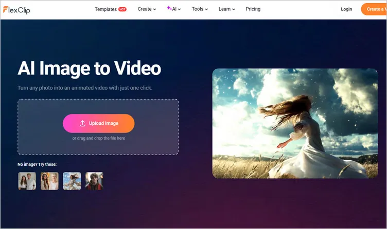 FlexClip's AI Girlfriend Video Generator