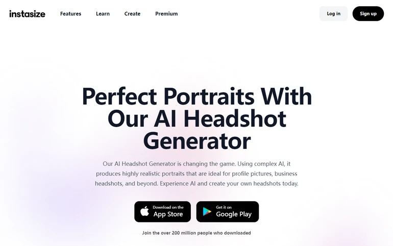 AI Headshot Generator - Instasize