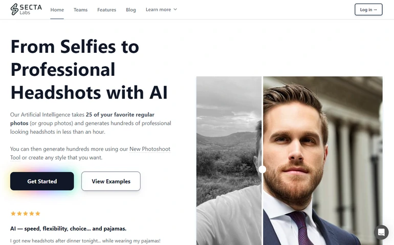 AI Headshot Generator - Secta