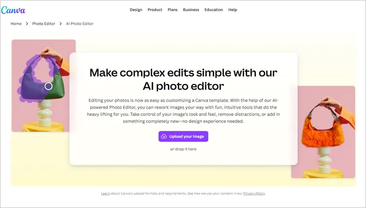 AI Photo Editor with Prompt - Canva