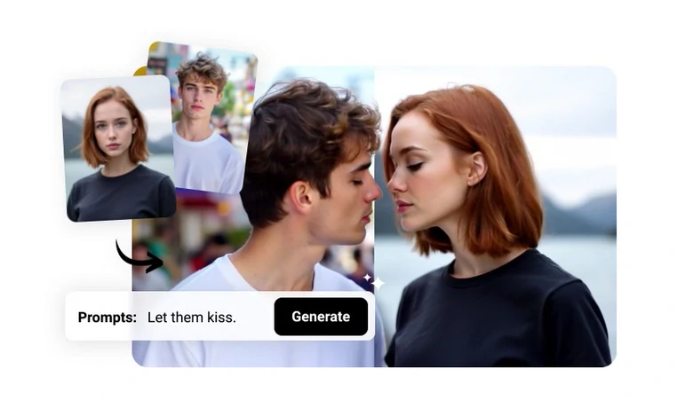 FlexClip's AI Kissing Video Generator Overview
