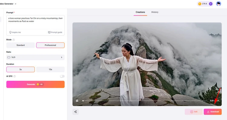 Download AI Kung Fu Video - FlexClip