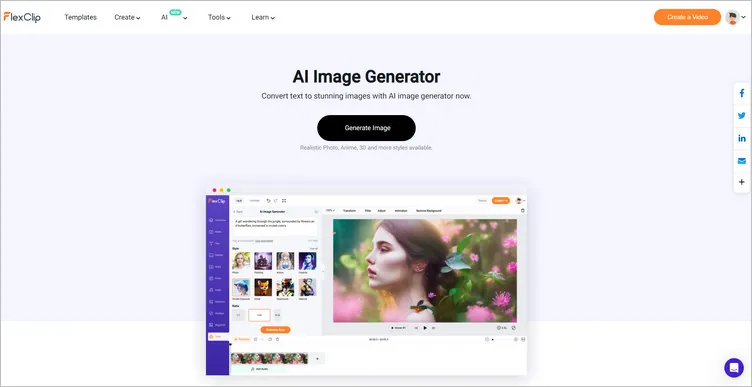 AI Image Generator - FlexClip