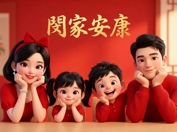 新年快樂圖範本