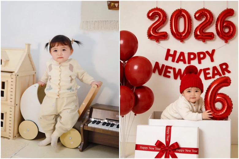 New Year Wishes from Babies
