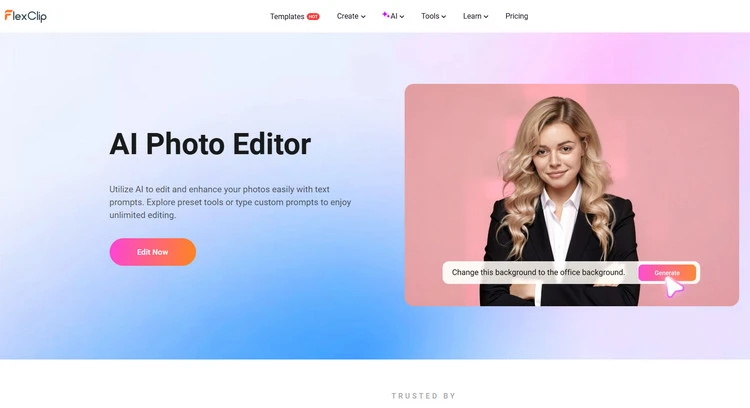 AI Photo Editor - FlexClip