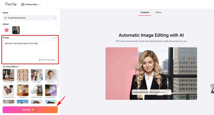 Customize - FlexClip