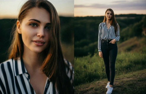 Example of AI-generated Full Body Image - FlexClip