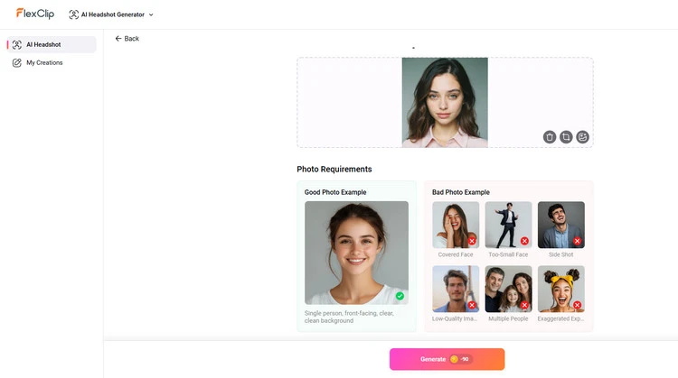 Upload Your Photo - FlexClip