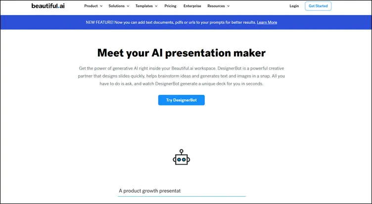 AI Presentation Maker - Beautiful.ai