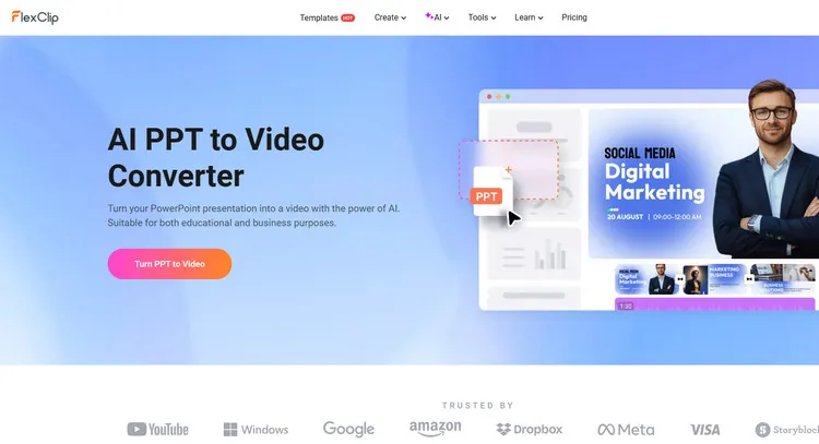 AI Presentation Maker - FlexClip