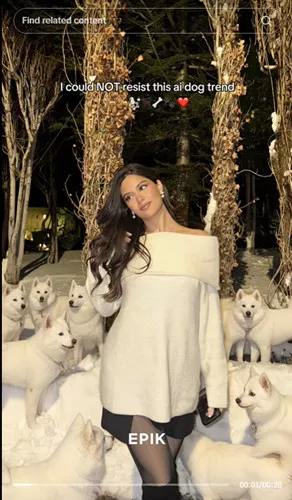 AI Puppy Photo Trend on TikTok