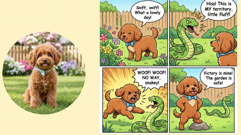 Puppy Creative Ideas with FlexClip: Unique Pet Comics for Fun