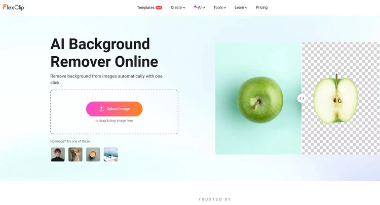 AI Background Remover - FlexClip