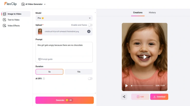 Turn Image to Video