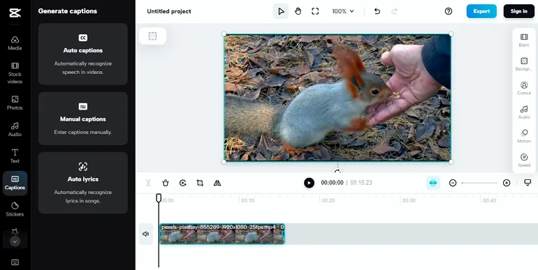 AI TikTok Video Generator - CapCut