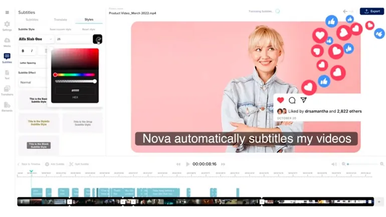 AI TikTok Video Generator - Nova.ai