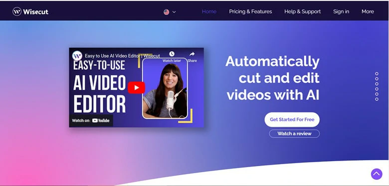 Best AI Video Editor for PC - Wisecut