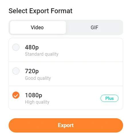 Share and Export Your Video