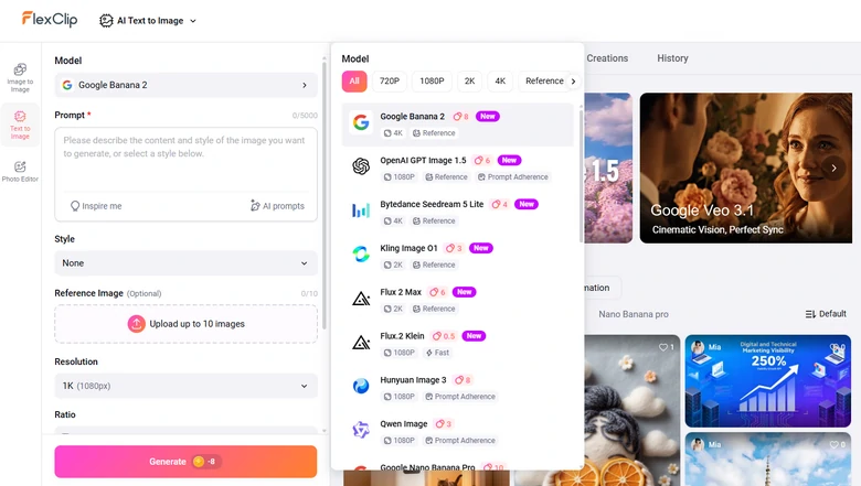 Choose an AI Image Model
