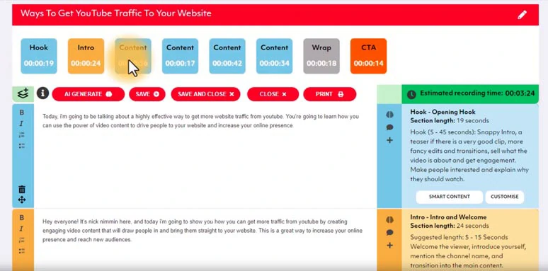 Use the TubeSpanner AI video script generator to create scripts for YouTube, TikTok, and beyond