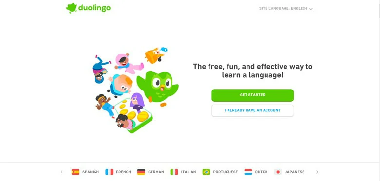 Duolingo - AI Website for Students