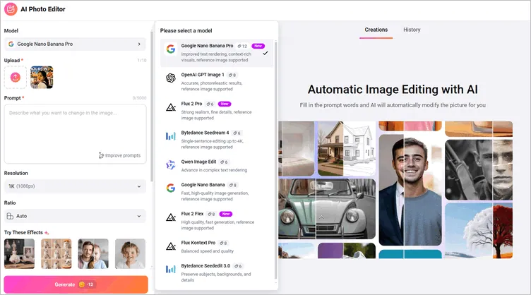 Enhance the AI-generated Thumbnail Image with AI