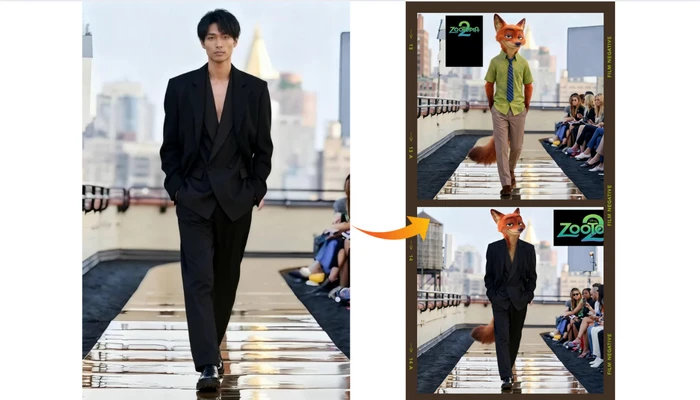 ズートピアのフィニックになってみよう