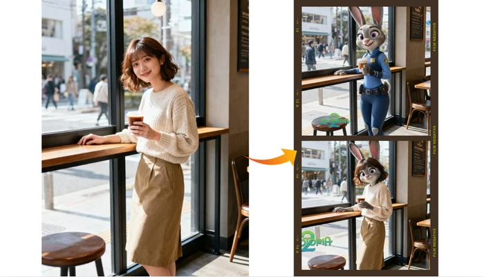 ズートピアのジュディになってみよう