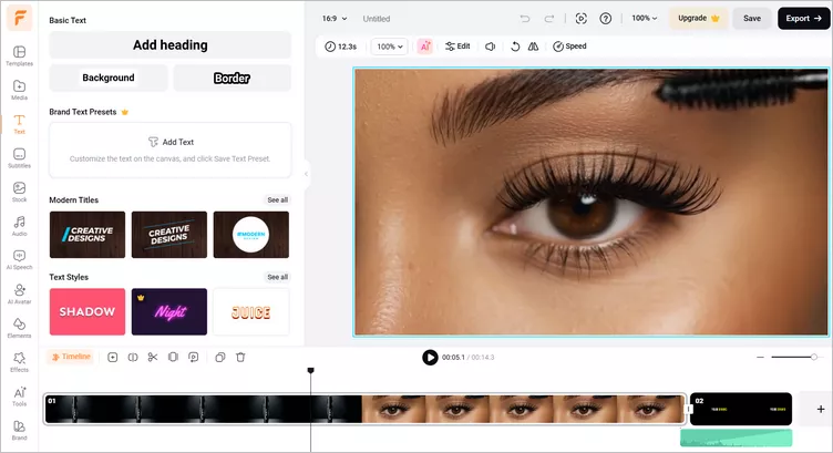 Recreate Any Pre-made Template for a Product Video - Edit