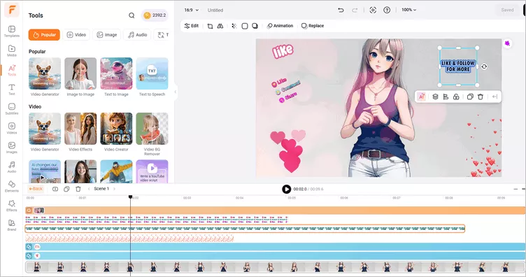 Make More Edits, Like Voiceover, Music and Captions