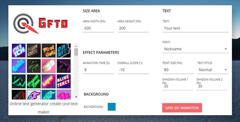 Animate Your Text into GIF / SVG / APNG ·