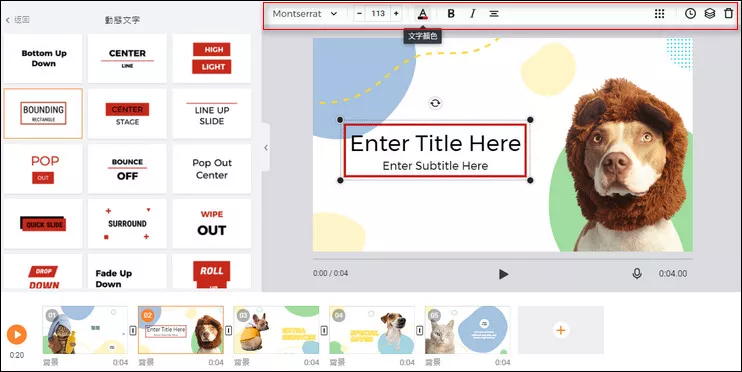 Customize Dynamic Text