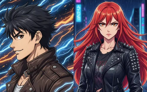 Anime PFP Example - FlexClip